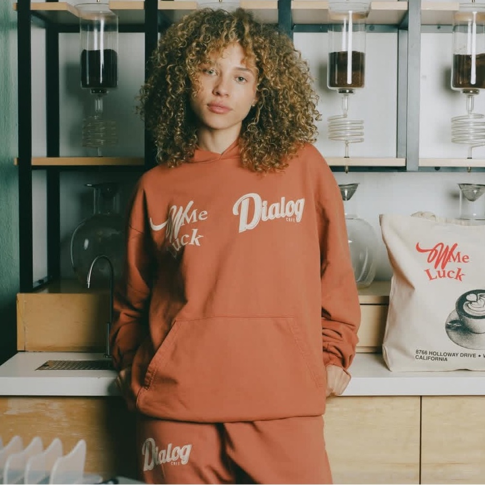 Wish Me Luck - Dialog Cafe Hoodie